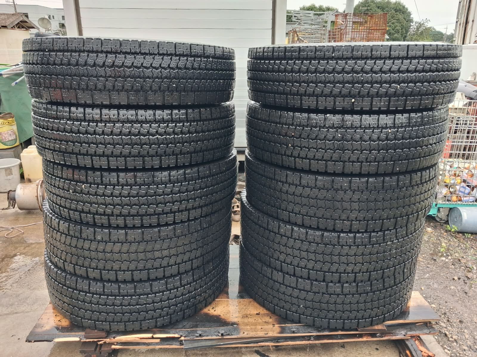 CG-P63 |  Set of 10 Toyo Tires Studless Tires (2025 Model) 275/80R22.5