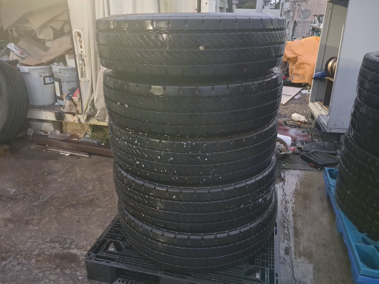 CG-P66 | Set of 5 BRIDGESTONE Tires (2025 Model) – 11R22.5 G539