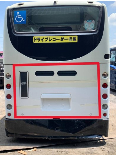 [REF.No: CE-AG-26-P1] Hino Poncho Rear Bonnet