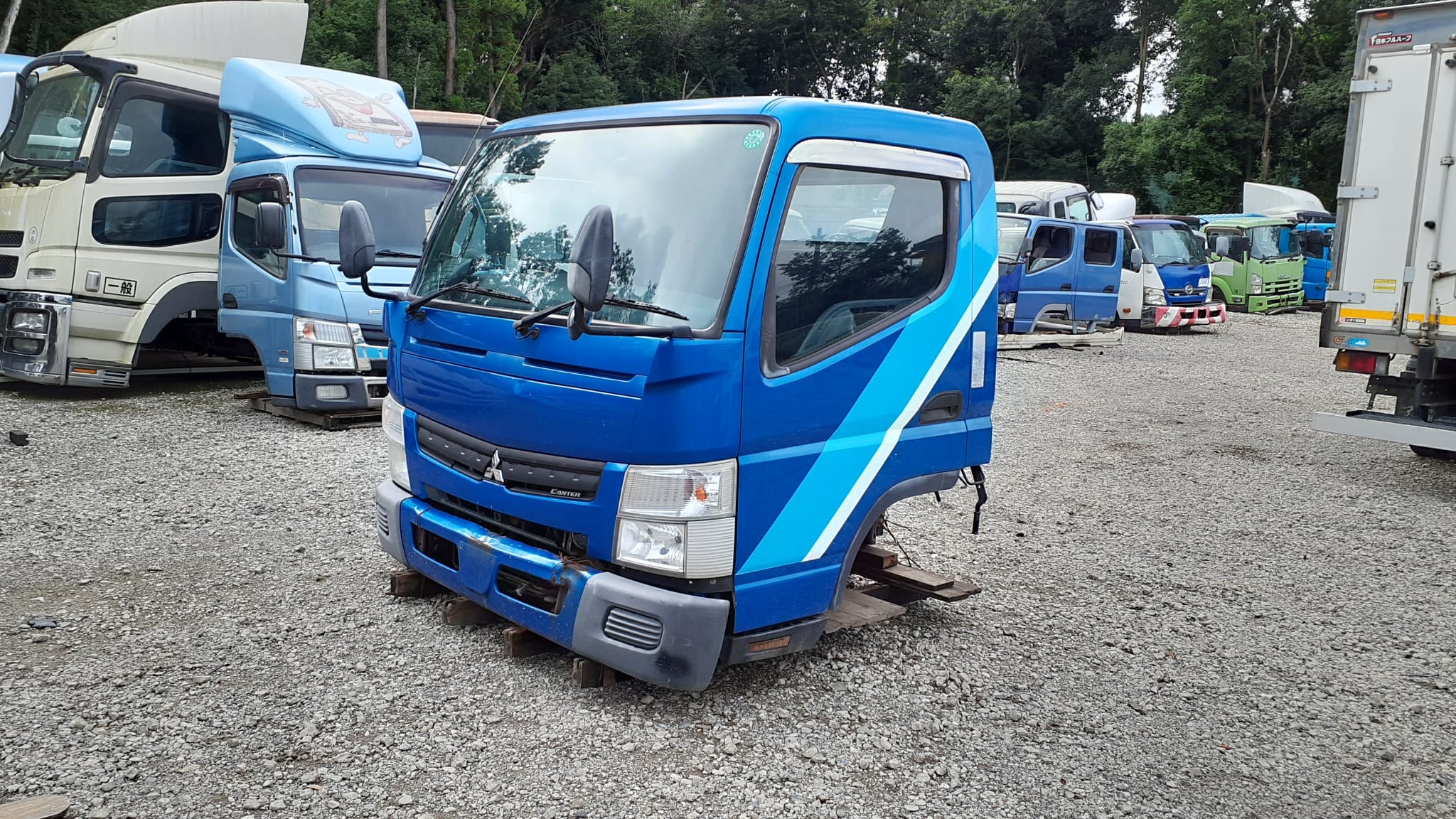 [REF.NO: CF-AH-18-P1] Cabin Only Mitsubishi Canter Cabin FEB50-540862