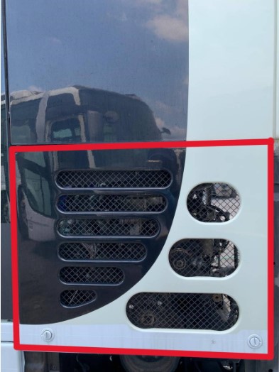 [REF.No: CE-AG-26-P7] Hino Poncho Left Rear Cover
