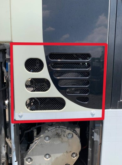 [REF.No:CE-AG-26-P6] Hino Poncho Right Rear Cover