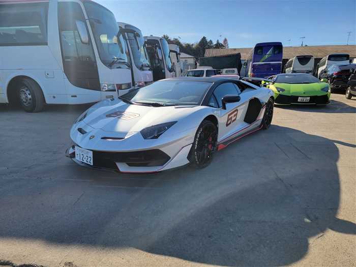 special edition car avantador SVJ